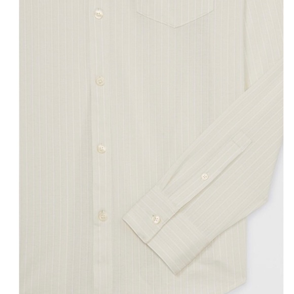 2x 👯‍♀️Host Pick⚡️Club Monaco Long Sleeve Split Seam Striped Shirt - Picture 4 of 15